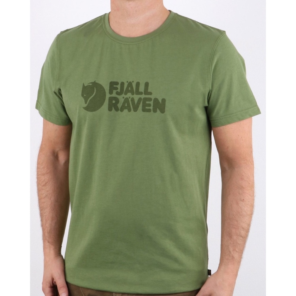 Fjallraven Logo T Shirt Fern